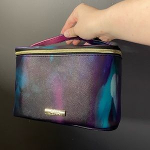 Multi-colored large make-up bag